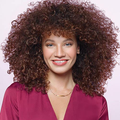 Image of model with demi-permanent hair color